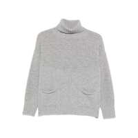 Pulovere Tabaroni Cashmere Wool And Cashmere Blend Turtleneck Sweater Femei