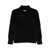 TABARONI CASHMERE Tabaroni Cashmere Black Wool And Cashmere Blend Turtleneck Sweater Black
