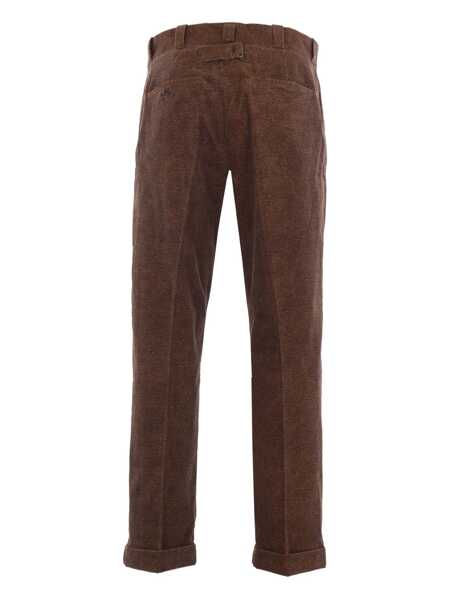 Pantaloni Taiga Takahashi Taiga Takahashi Trousers MELANGE BROWN Barbati (BM 19087101) 2