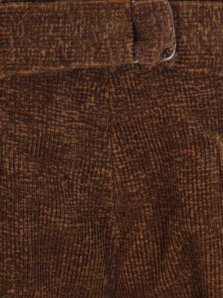 Pantaloni Taiga Takahashi Taiga Takahashi Trousers MELANGE BROWN Barbati (BM 19087101) 3
