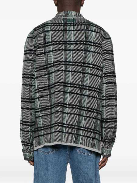 Camasi GUEST IN RESIDENCE Guest In Residence Cashmere Check Shirt Black Barbati (BM 19087119) 4