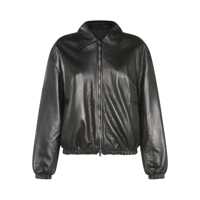 Geci Salvatore Santoro Black Leather Jacket Femei