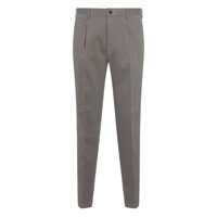 Pantaloni Incotex Grey Cotton Pants Barbati