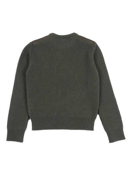 Pulovere casual Moncler CREW NECK Green Baieti (BM 19087698) 2