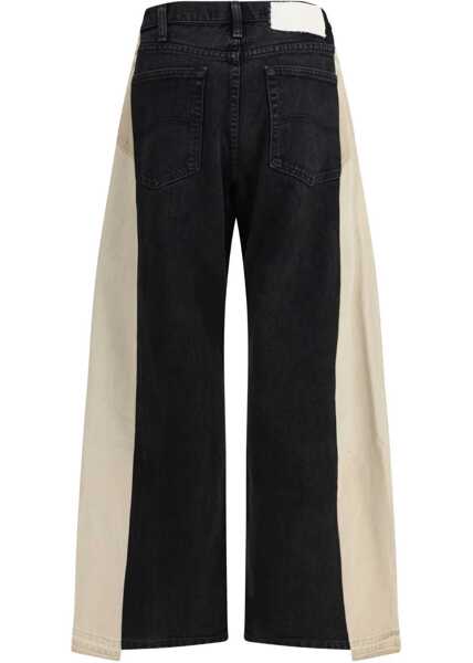 Blugi E.L.V. Denim Freya Jeans BEIGE/BLACK Femei (BM 19087712) 2