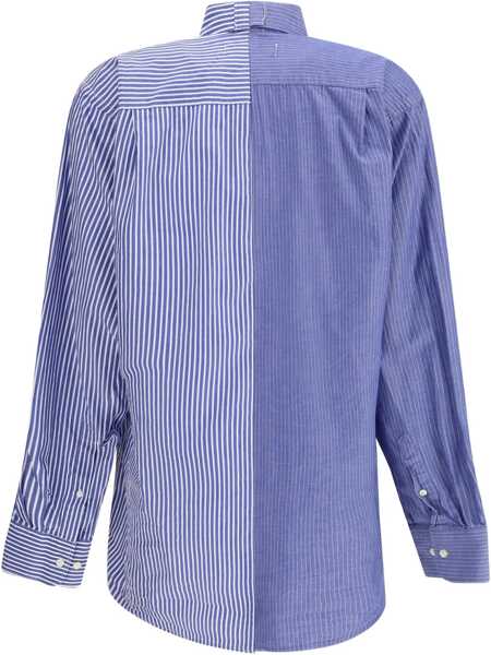 Camasi casual E.L.V. Denim Striped Diana Shirt MULTI BLUE Femei (BM 19087718) 2