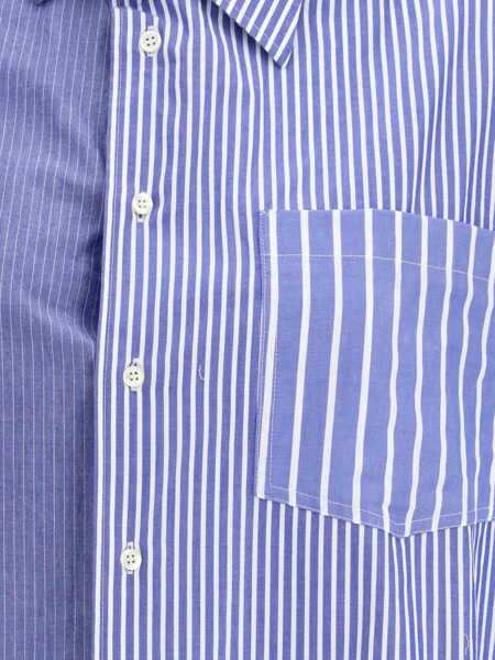 Camasi casual E.L.V. Denim Striped Diana Shirt MULTI BLUE Femei (BM 19087718) 3