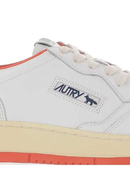 Sneakers AUTRY AUTRY AULMMK02 SNEAKER WHT RED Wht Red Barbati (BM 19087737) 5