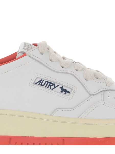 Sneakers AUTRY AUTRY AULWMK02 SNEAKERS WHT RED Wht Red Femei (BM 19087740) 5