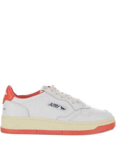 Sneakers AUTRY AUTRY AULWMK02 SNEAKERS WHT RED Wht Red Femei (BM 19087740) 1