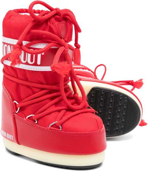 Ghete Moon Boot Boots With Logo RED Baieti (BM 19087790) 3