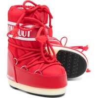 Ghete pentru Baieti - Ghete Moon Boot Boots With Logo RED Baieti (BM 19087790) - B-mall.ro