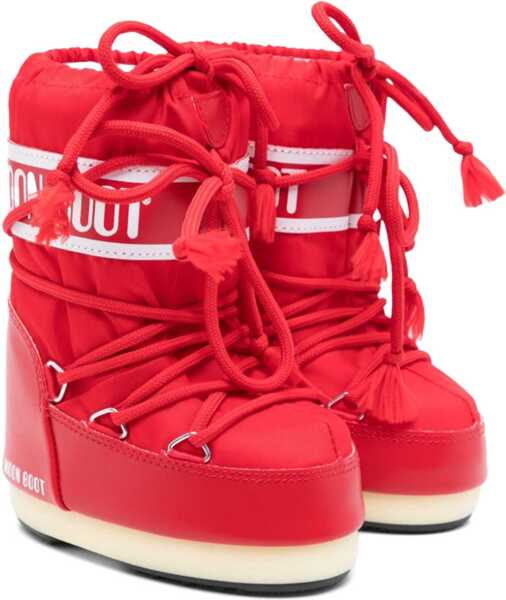 Ghete Moon Boot Boots With Logo RED Baieti (BM 19087790) 1
