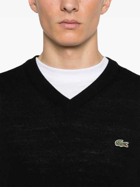 Bluze de trening Lacoste Jersey With Logo BLACK Barbati (BM 19087862) 5