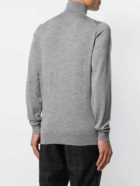 Pulovere casual John Smedley Cherwell Pullover GREY Barbati (BM 19087919) 4