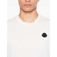 Tricouri Moncler pentru Barbati - Tricouri Moncler Logo T-Shirt In Cotton. Chiedi A Chatgpt WHITE Barbati (BM 19087925) - B-mall.ro