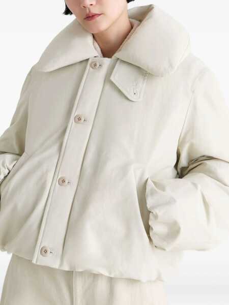 Bomber jacket LEMAIRE Short Puffer Blouson WHITE Femei (BM 19087931) 3