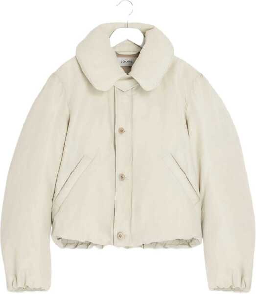 Bomber jacket LEMAIRE Short Puffer Blouson WHITE Femei (BM 19087931) 1
