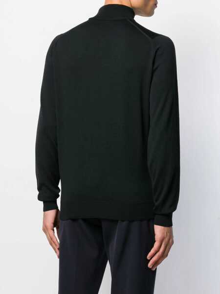 Pulovere casual John Smedley Cherwell Pullover BLACK Barbati (BM 19087949) 4