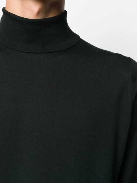 Pulovere casual John Smedley Cherwell Pullover BLACK Barbati (BM 19087949) 5
