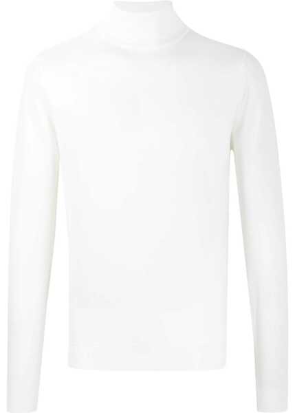Pulovere casual John Smedley Cherwell Pullover WHITE Barbati (BM 19087952) 1