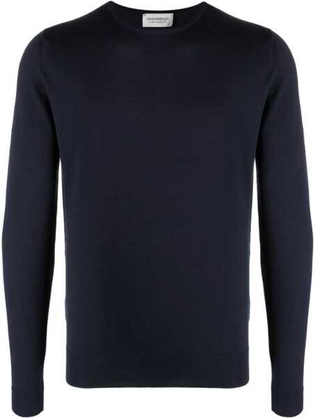 Pulovere John Smedley Lundy Sweater BLUE Barbati (BM 19087955) 2