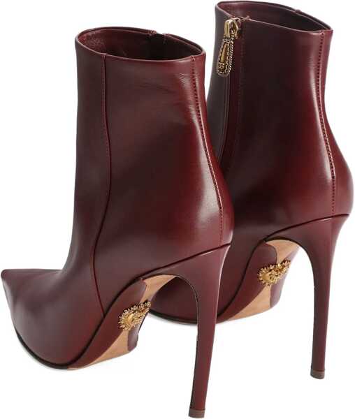 Incaltaminte Dolce & Gabbana Desire Ankle Boots BORDEAUX Femei (BM 19087961) 3