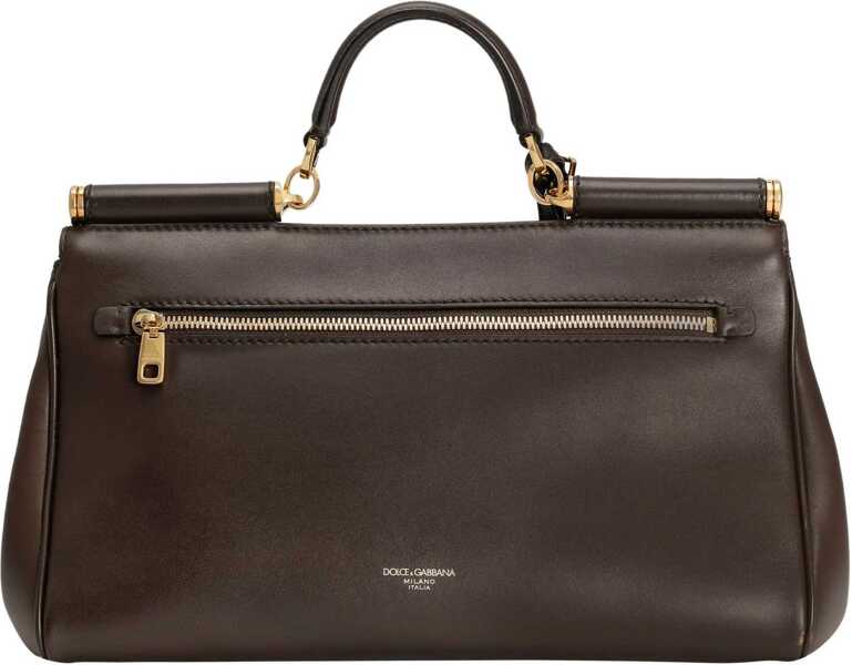Genti de mana Dolce & Gabbana Medium My Sicily Bag BROWN Femei (BM 19087970) 3