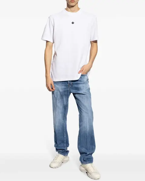 Blugi drepti DSQUARED2 Straight Leg Stonewashed 642 Jeans 20Cm Blue Barbati (BM 19088012) 2