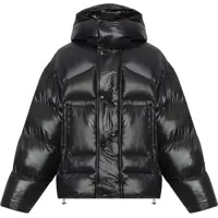 Geci de iarna Solid Color Hooded Down Jacket Barbati