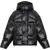DSQUARED2 Solid Color Hooded Down Jacket Black