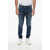 Diesel Stretch Cotton Troxer Skinny Fit Denims 15Cm Blue