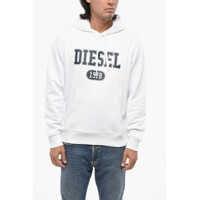 Hanorace Hooded Ginn Sweatshirt With Printed Logo Barbati