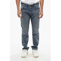 Blugi drepti Mid Washed Buster Regular Fit Denims 18Cm Barbati