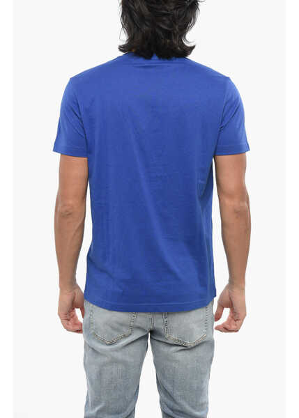 Tricouri Diesel Solid Color T-Diegor-E17-Out Crew-Neck T-Shirt With Tone On Blue Barbati (BM 19088066) 2