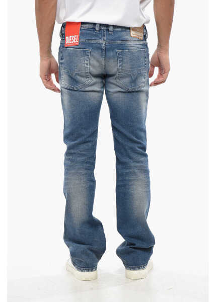 Blugi drepti Diesel Delav Zatiny Straight Fit Denims 22Cm Blue Barbati (BM 19088078) 2