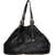 CAMPOMAGGI Leather handbag with stud details Black