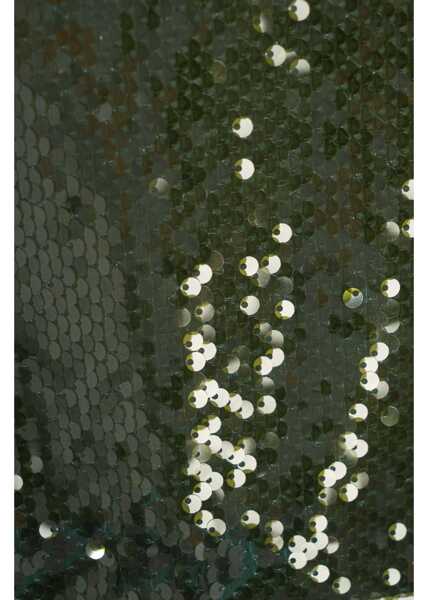 Maiouri Jucca Top with sequins Green Femei (BM 19088216) 5