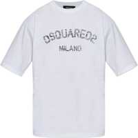 Tricouri T-shirt with logo print Barbati
