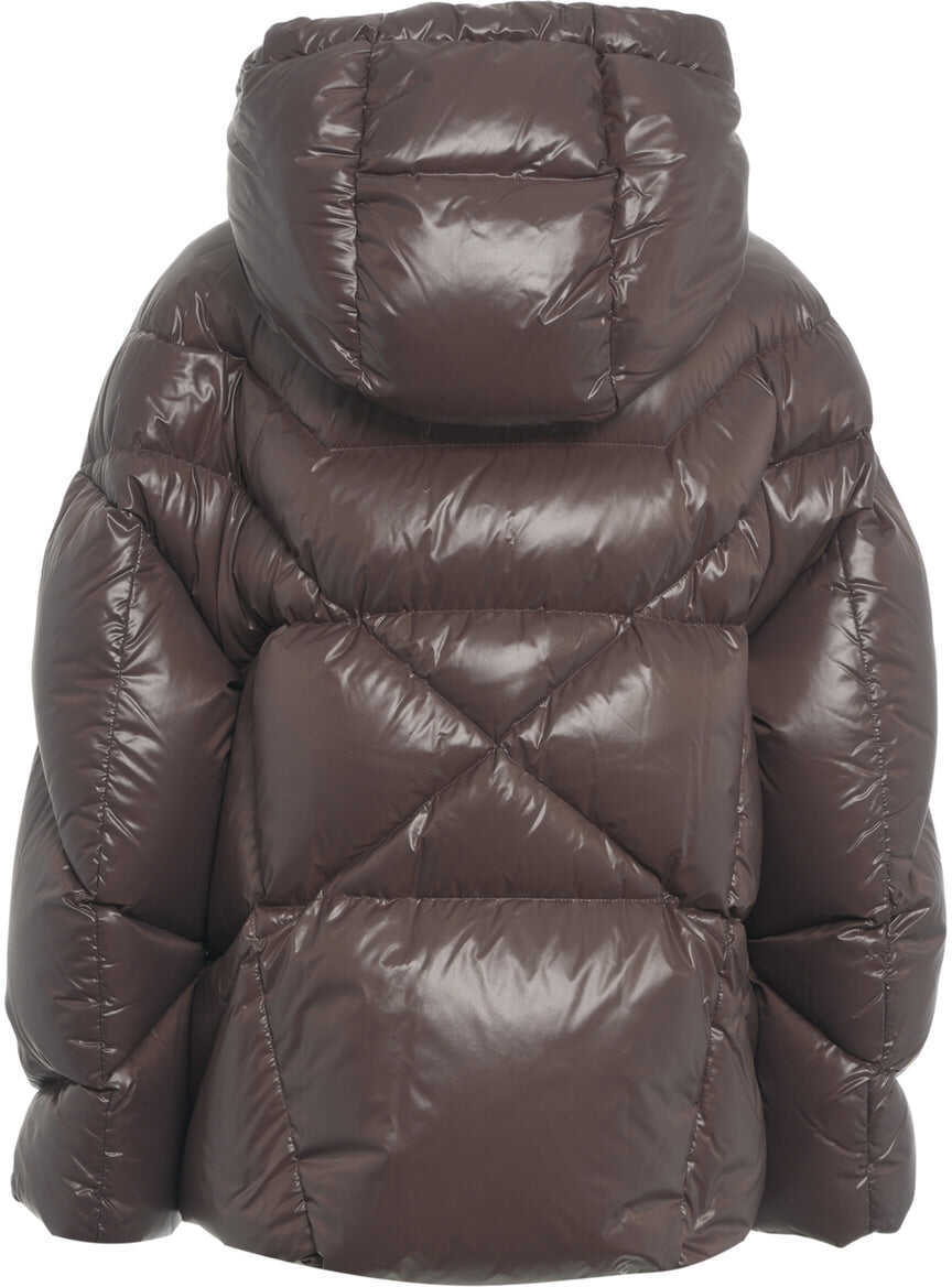 Geci de iarna KhrisJoy Quilted down jacket Brown Femei (BM 19088231) 3