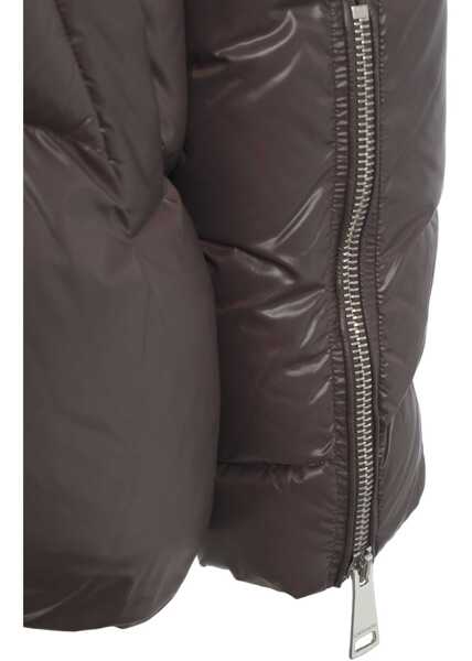 Geci de iarna KhrisJoy Quilted down jacket Brown Femei (BM 19088231) 5