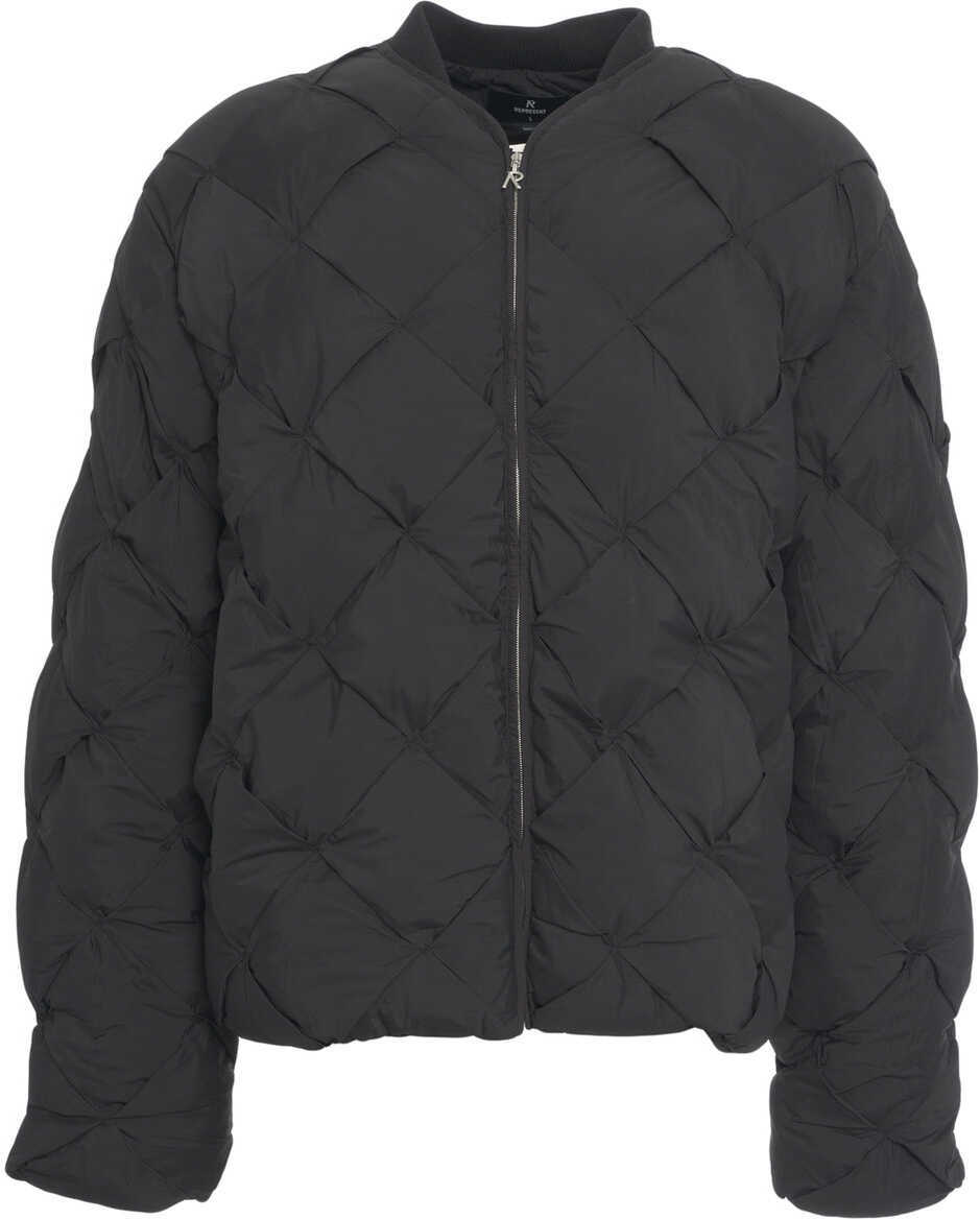 Geci de iarna REPRESENT Quilted puffer jacket Pillow Black Barbati (BM 19088237) 2