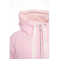 Geci de iarna KhrisJoy Dama - Geci de iarna KhrisJoy Quilted down jacket with hood Pink Femei (BM 19088240) - B-mall.ro