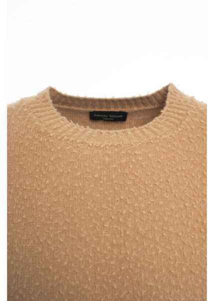 Pulovere Roberto Collina Structured knit sweater Brown Barbati (BM 19088249) 4