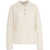 Soft Goat Cashmere polo shirt White