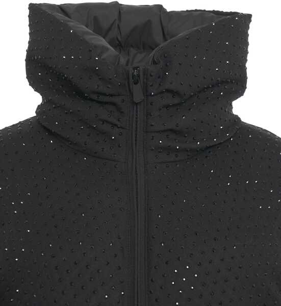 Geci de iarna Pinko Down jacket with rhinestones Black Femei (BM 19088282) 4