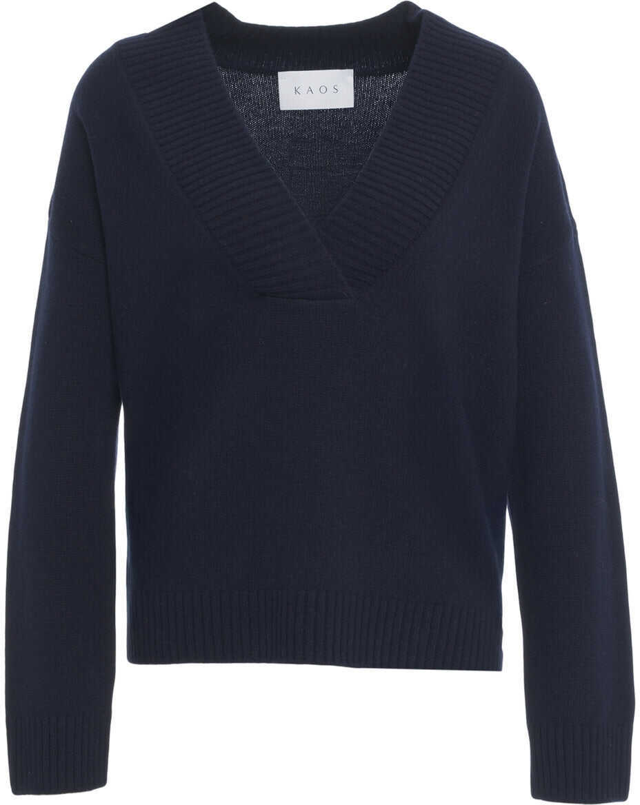 Pulovere Kaos Wool sweater Blue Femei (BM 19088285) 2