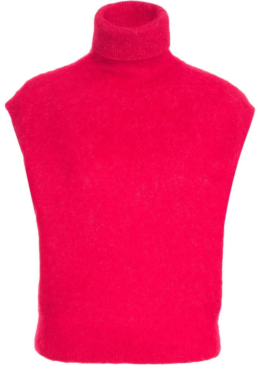 Pulovere casual Second Female Knit vest Anneleen Red Femei (BM 19088306) 2
