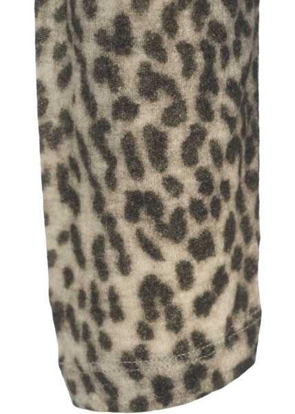 Tricouri Majestic Filatures Long sleeved shirt with animal print Multicolor Femei (BM 19088315) 4