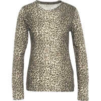 Tricouri Long sleeved shirt with animal print Femei